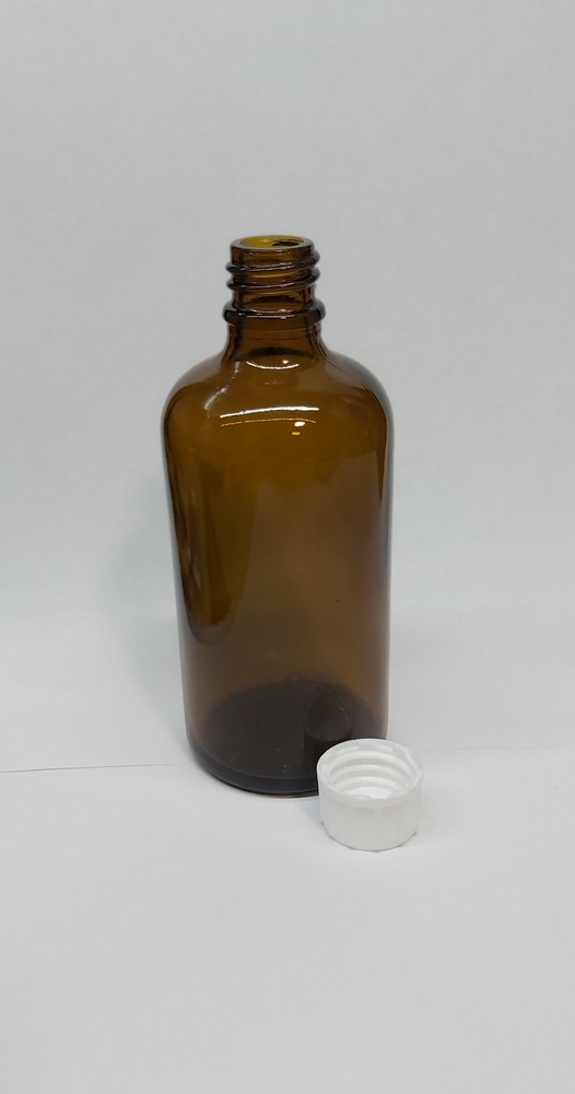 Fľaška s uzáverom 100ml  GL18