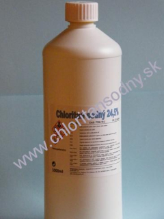 Chloritan sodný 24,5% roztok - 1000ml