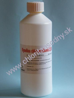 Kyselina chlorovodíková 3,5-4% - 500ml